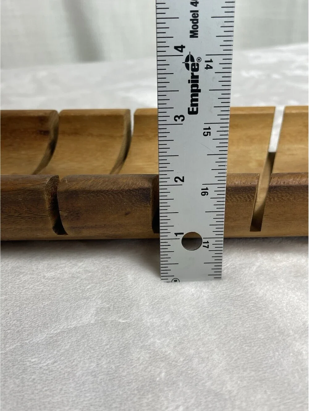 NWT Vtg Ironwood Baguette Bread Miter Cutting Board/Serving Tray 26